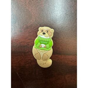 NWOT Crocs Festive Otter Jibbitz Charm